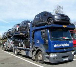 Sintax disminuye un 16% el número de coches movidos en 2008