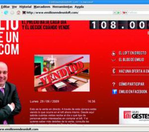 Gestesa vende pisos a través de un reality show inmobiliario