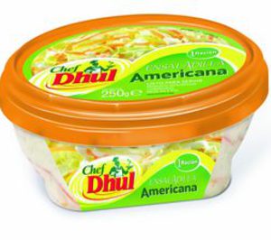 Las ensaladas refrigeradas, retroceso sin precedentes