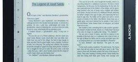 Sony planta cara a Kindle y comercializará un lector de libros con conexión a internet