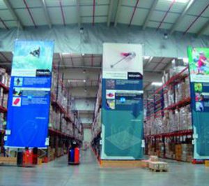 Decathlon pone en marcha su centro logístico de Pamplona