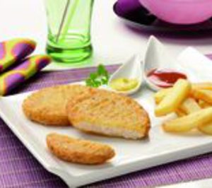 Eurofrits presenta su hamburguesa de pescado