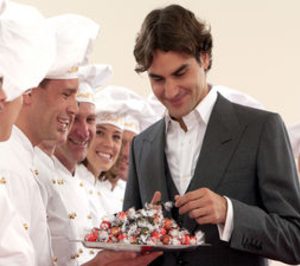 Féderer se convierte en el embajador de Lindt