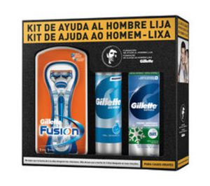 Gillette apoya su campaña navideña en El hombre lija