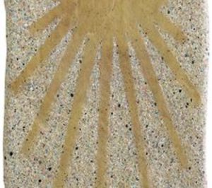 Prefabricats Lomar diseña una baldosa especial para el Camino de Santiago