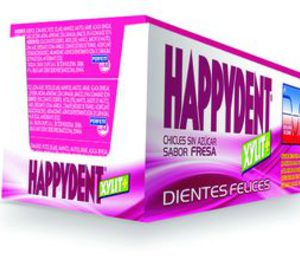 Chupa-Chups lanza un nuevo formato para los chicles Happydent