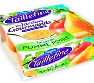 Danone lanza dos gamas de compota de fruta en Francia