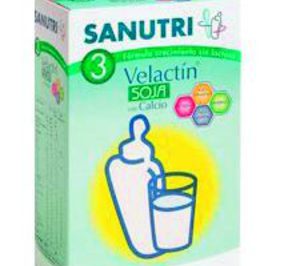 Sanutri presenta leche de crecimiento de soja
