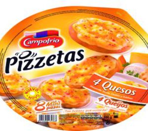 Campofrío lanza mini-pizzas refrigeradas
