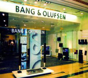 Bang & Olufsen España cae un 18,8% en el primer semestre de 2009/10