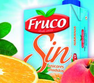 Los néctares de Fruco ahora sin azúcar