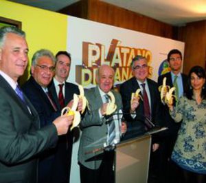 Asprocan promociona el Plátano de Canarias como tentempié