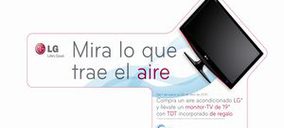 LG promociona la compra de aire acondicionado con el regalo de un televisor