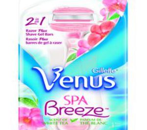 Procter & Gamble amplía sus maquinillas femeninas con Venus Spa Breeze