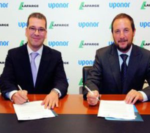 Uponor y Lafarge firman un acuerdo comercial