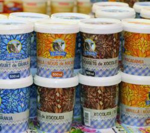 La Fageda completa su primera gama de helados