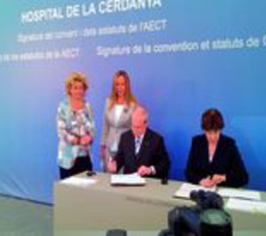Rubricado el convenio de construcción del Hospital de la Cerdanya