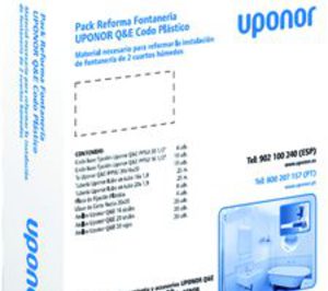 Uponor lanza un paquete de fontanería dirigido a reforma