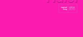 Haier presenta su nuevo catálogo de línea blanca