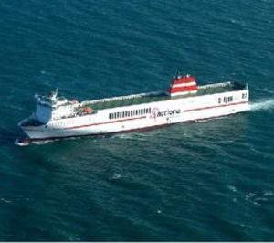 Trasmediterránea recibe el segundo buque gemelo roll-on roll-off