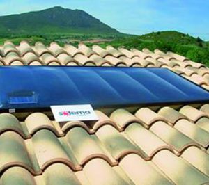 Soterna inicia la fabricación en serie de colectores solares térmicos integrados 