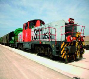 Primer servicio ferroviario de la zona intermodal de CTV