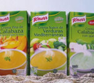 Knorr relanza sus cremas, para un consumo en frío