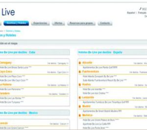 Globalia escoge definitivamente la marca Be Live para su división hotelera