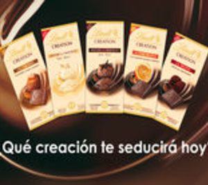 Lindt reposiciona las tabletas Lindt Creation