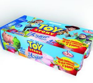 Clesa se alía Toy Story en su gama básica de yogures