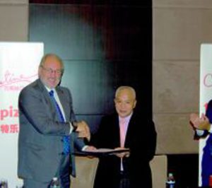 Telepizza firma una alianza con Christine Foodstuff para acometer el mercado chino