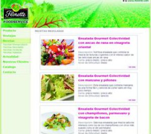 Florette Foodservice estrena web 