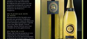 Maset del Lleó presenta espumoso con oro