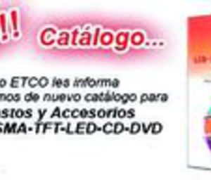 Grupo Etco presenta su catálogo de repuestos para televisores planos