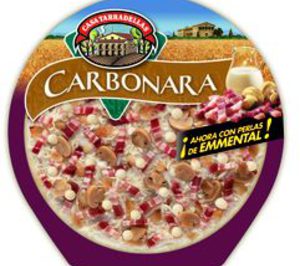 Tarradellas reinventa la pizza carbonara