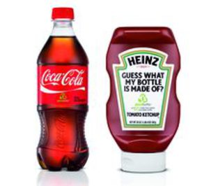 Coca-Cola cede su know how en envases plásticos sostenibles a Heinz