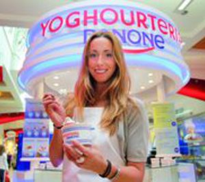 Danone inaugura en Barcelona su sexta yogurtería