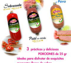 ElPozo lanza monodosis de patés y sobrasada para hostelería