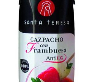 Llega el gazpacho con frambuesa