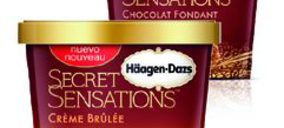 Un helado con corazón líquido