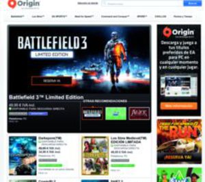 Origin, nuevo servicio de descargas de Electronic Arts