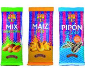 Borges lanza los snacks oficiales del Barça