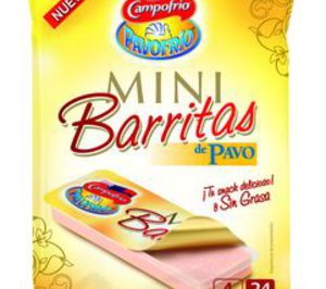 Nuevos snacks de pavo de Campofrío