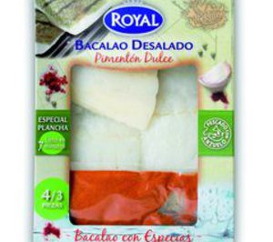 Royal lanza nuevas variedades de bacalao desalado