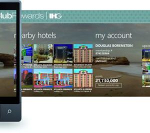 IHG lanza una aplicación para Windows Phone