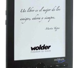 Wolder presenta un e-reader compacto y versátil