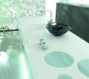 Porcelanosa apuesta por sus encimeras de Krion