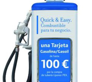 Uponor regala hasta 100 € de gasolina