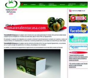 Agroponiente abre una tienda online para la venta de tomate raf