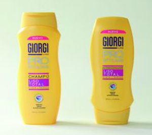 Giorgi regresa a la higiene capilar